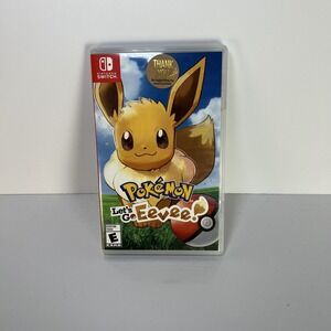 Pokémon Let's Go Eevee! Nintendo Switch - CASE ONLY - NO GAME OR MANUAL